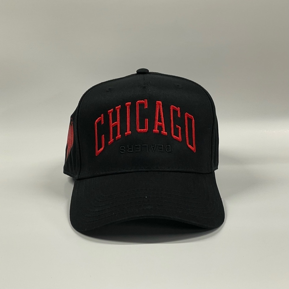 Chicago Dealers Black snapback hat